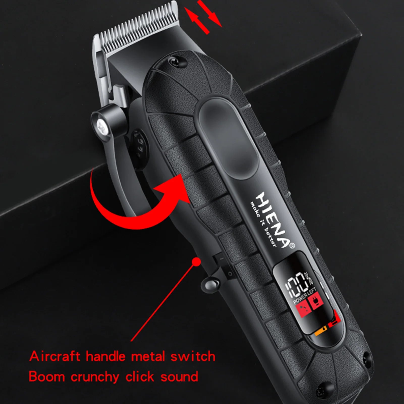 HIENA Beard Trimmer Shavers Hair Clippers set for men Hair cutting machine USB Rechargeable Barber clippers professional Haircut