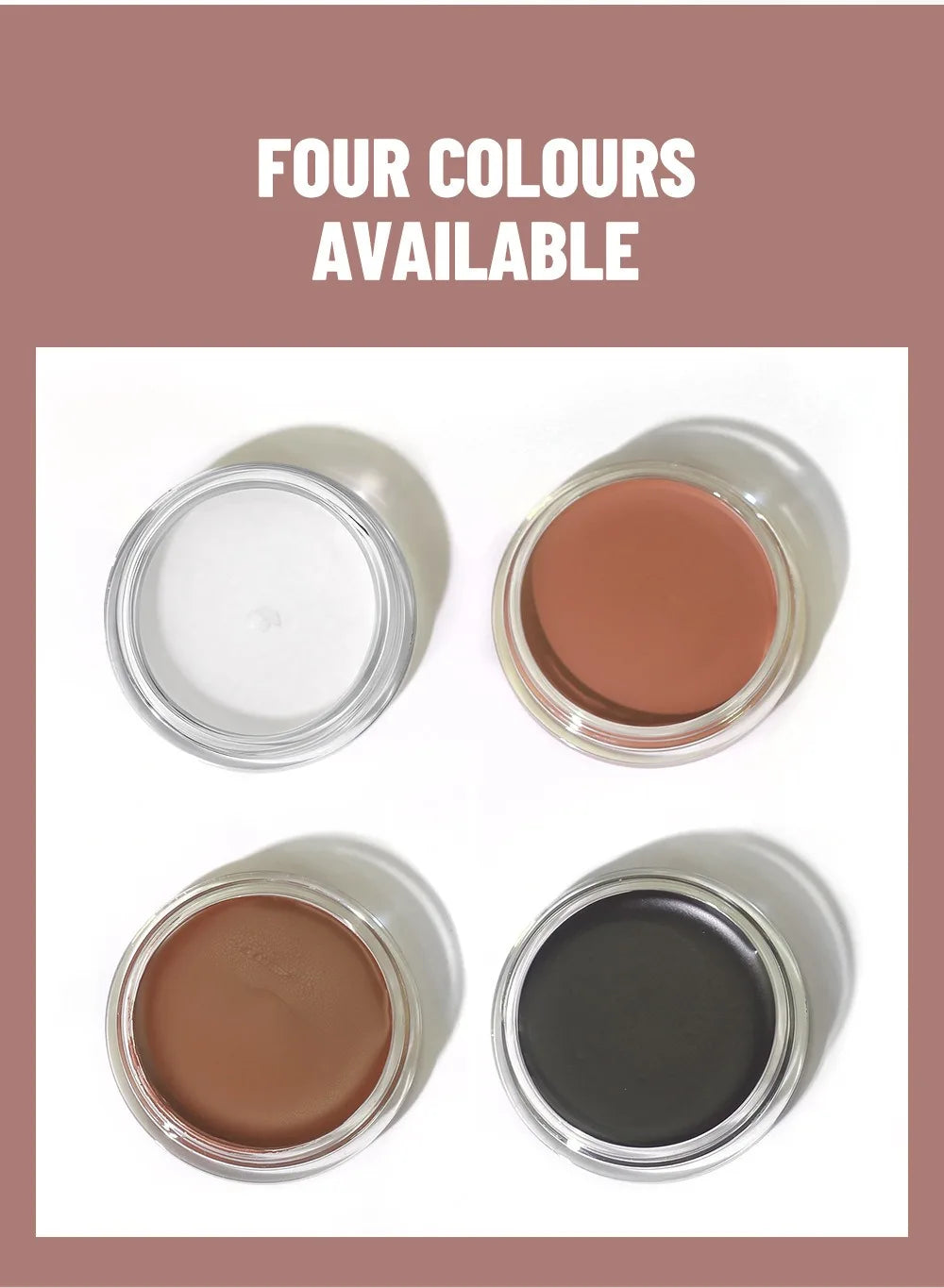 Long Lasting Eyebrow Styling Wax Soap with Brush Waterproof Gel Texture Transparent Coffee Brown Eye Brow Tint Cosmetics Makeup