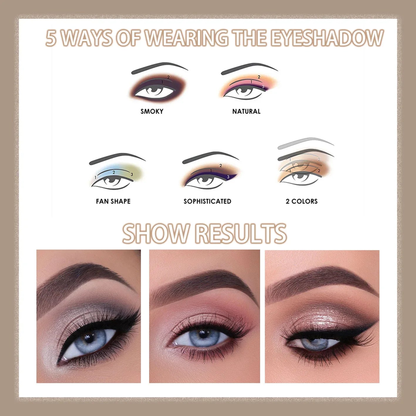10 Color Double Ended Eye Shadow Stick With Sponge Brush Pearlescent Lasting Eyeshadow Pen Contouring Portable Makeup Cosmetics