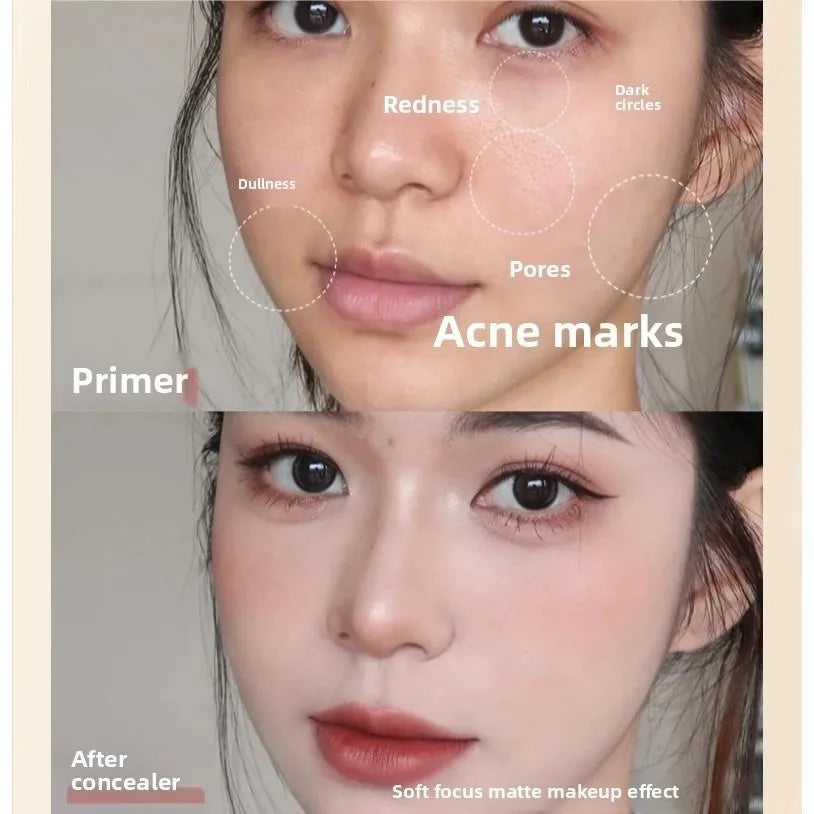 Matte Velvet Non-smudging  Natural Moisturizing Eraser Concealer Stick