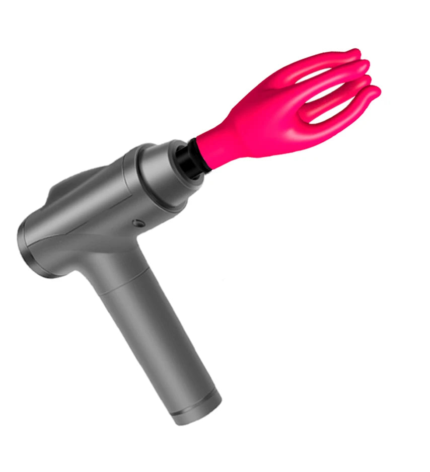 1 Pc Claw shape Silicone Fascia Gun Massage Head With 3 Sizes Of Connectors, 12-13mm/15-16mm/18-19mm,  Full Body Muscle Massage