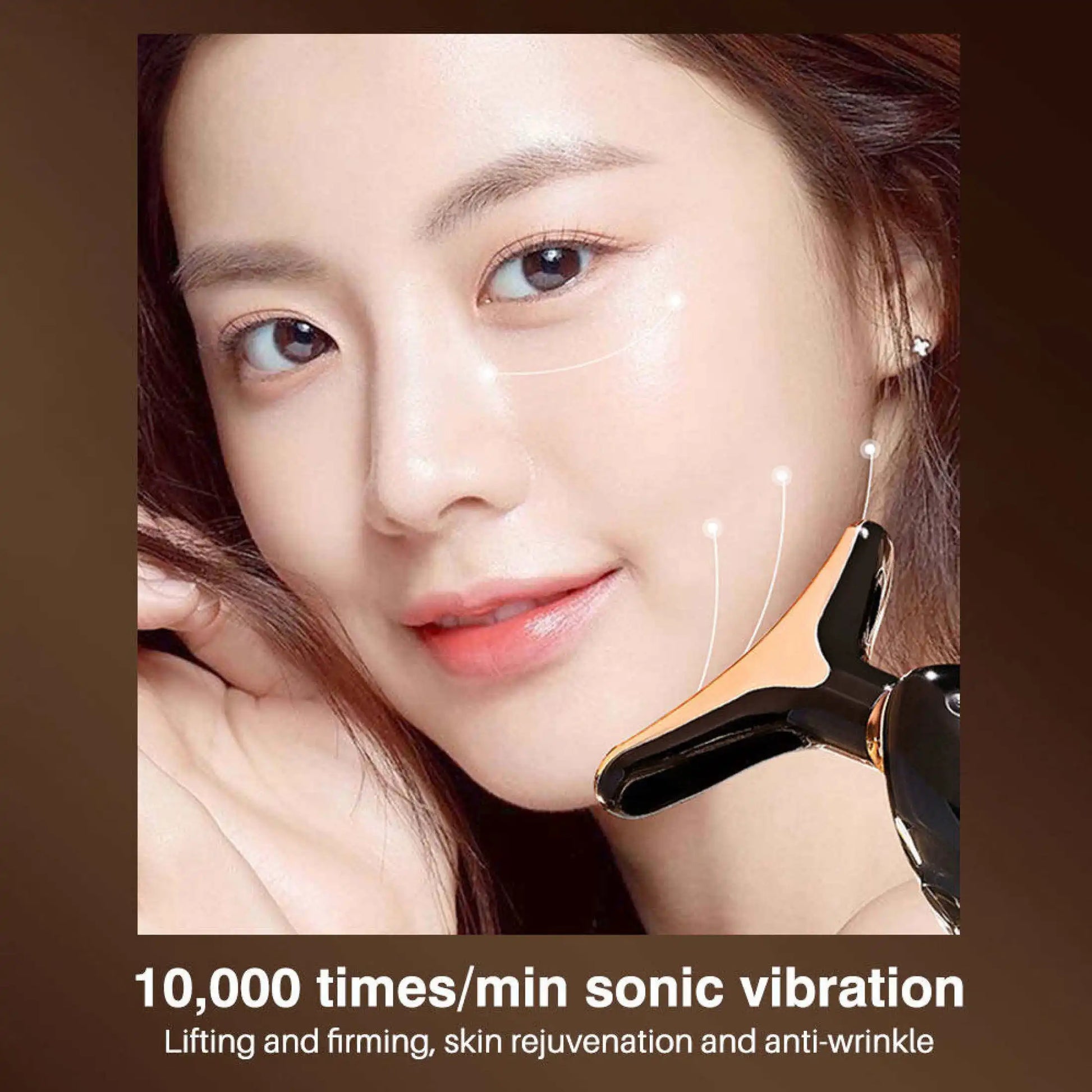 3 In1 Facial Machine All-Round Face Massager Neck Face Eye Lifting Massage Microcurrent Skin Rejuvenation Anti Wrinkle Skin Care