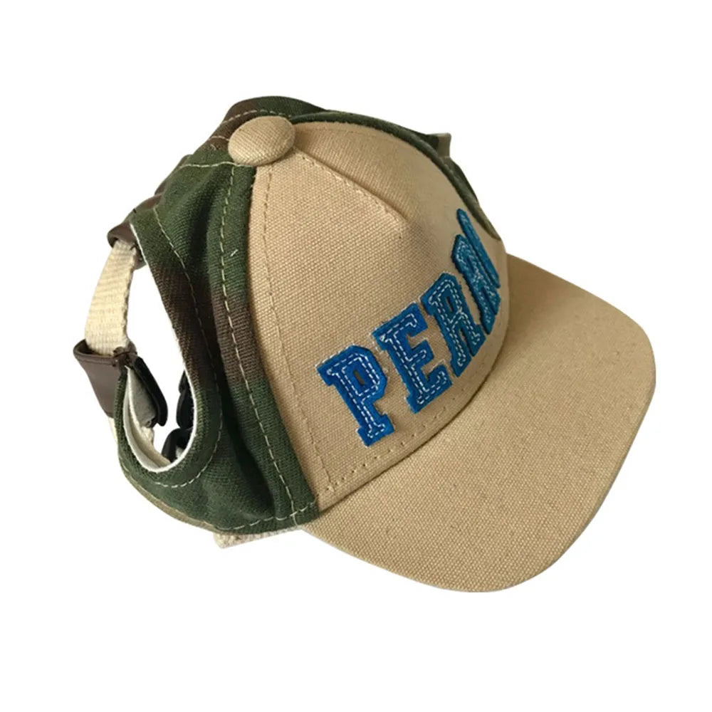 Baseball Visor Hat Summer Outdoor Pets Accessories Chihuahua Sun Bonnet Cap Pet Dog Caps Small Puppy Sport Letter Cap for Dogs