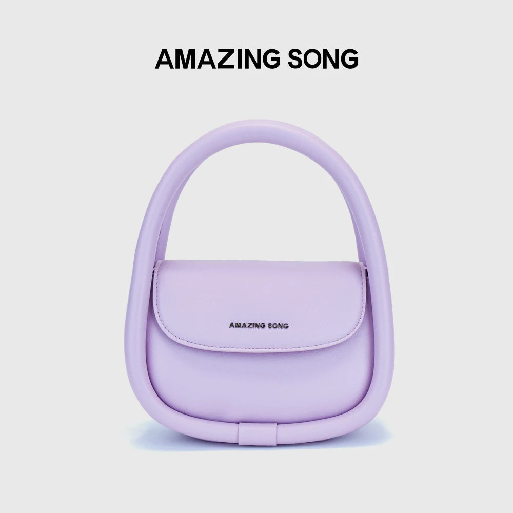 Amazing Song Soft Bag Medium Size Soft Bag Family Lipstick Bag Messenger leather cute bag