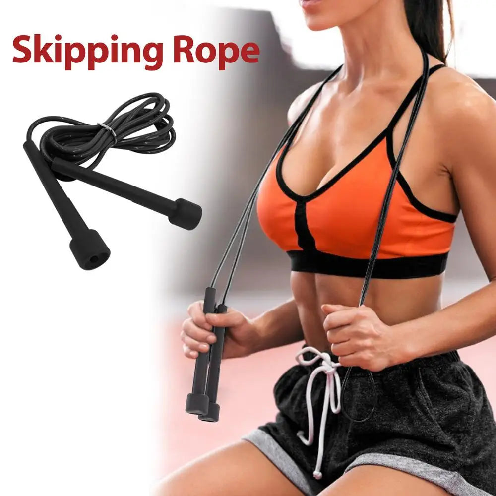 Speed Jump Rope Professional Men Women Gym PVC Jumping Skipping Rope Adjustable Fitness Equipment Muscle Boxing  Training