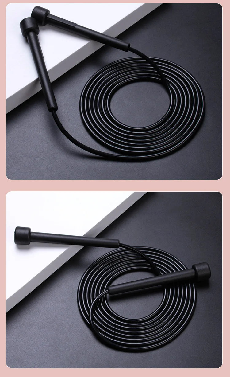 Speed Jump Rope Professional Men Women Gym PVC Jumping Skipping Rope Adjustable Fitness Equipment Muscle Boxing  Training