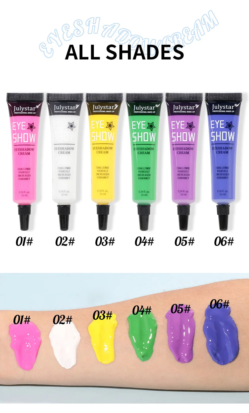 Colored Waterproof Long-lasting Non-smudge Matte Liquid Eyeshadow Cream Sweatproof Nude White Purple Blue Eye Makeup Cosmetics