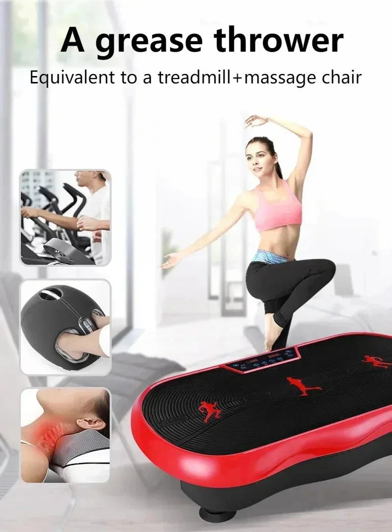 Home Fitness Fat Slinger Shaping And Weight Loss Station Vertical Vibration Machine Portable Fitness Equipment