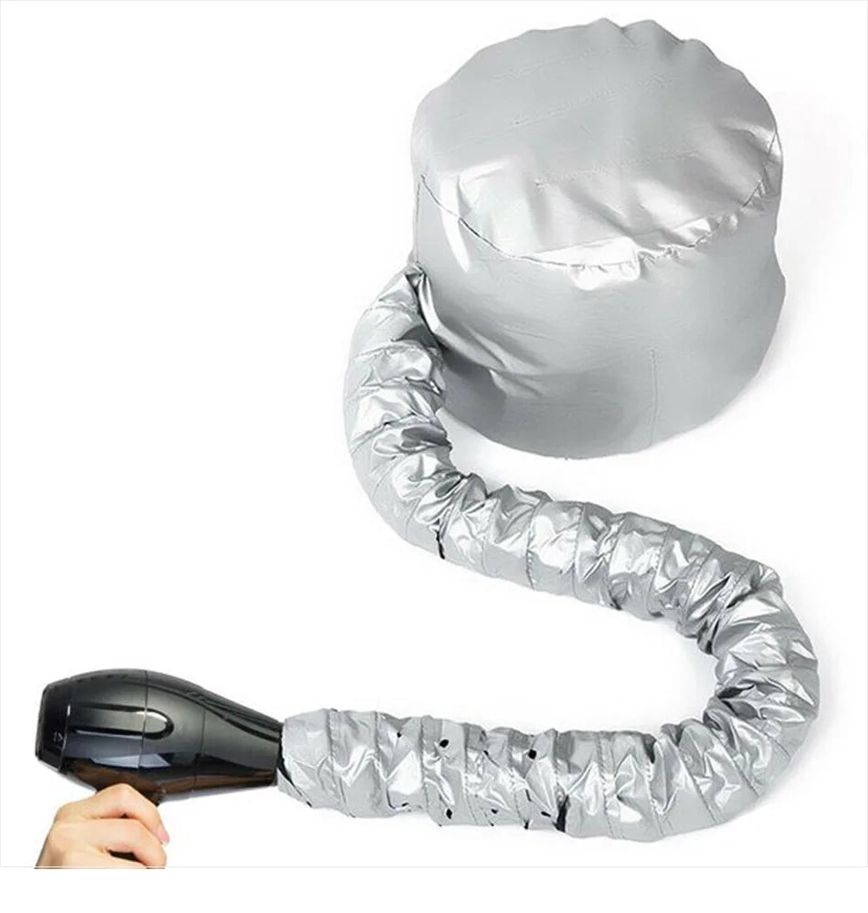 Portable Hair Dryer Bonnet Hood Hair Blow Dryer Attachment 1Pc Adjustable Hairdryer Cap Salon Heating Cap for Drying,Styling
