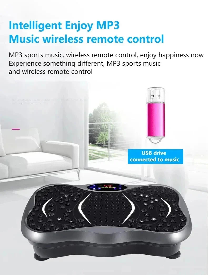 Home Fitness Fat Slinger Shaping And Weight Loss Station Vertical Vibration Machine Portable Fitness Equipment