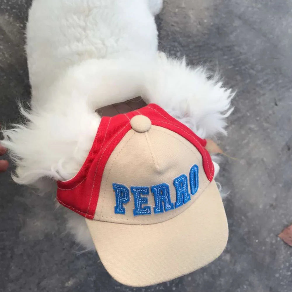 Baseball Visor Hat Summer Outdoor Pets Accessories Chihuahua Sun Bonnet Cap Pet Dog Caps Small Puppy Sport Letter Cap for Dogs