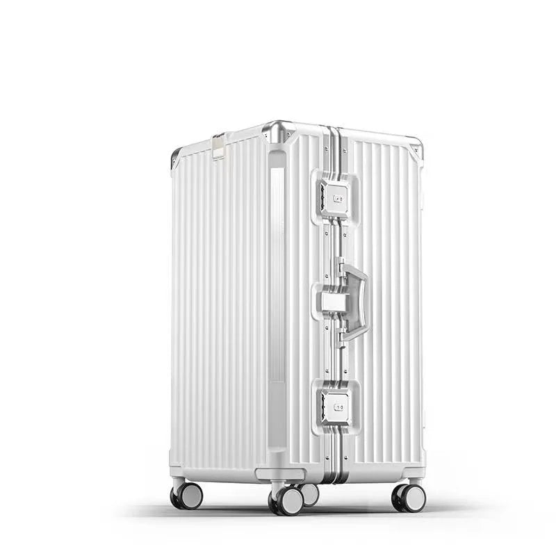 Large Capacity Luggage Aluminum Frame Suitcase Trolley Case PC TSA Lock Suitcases Travel Bags Oversized 24/26/28/30 inch