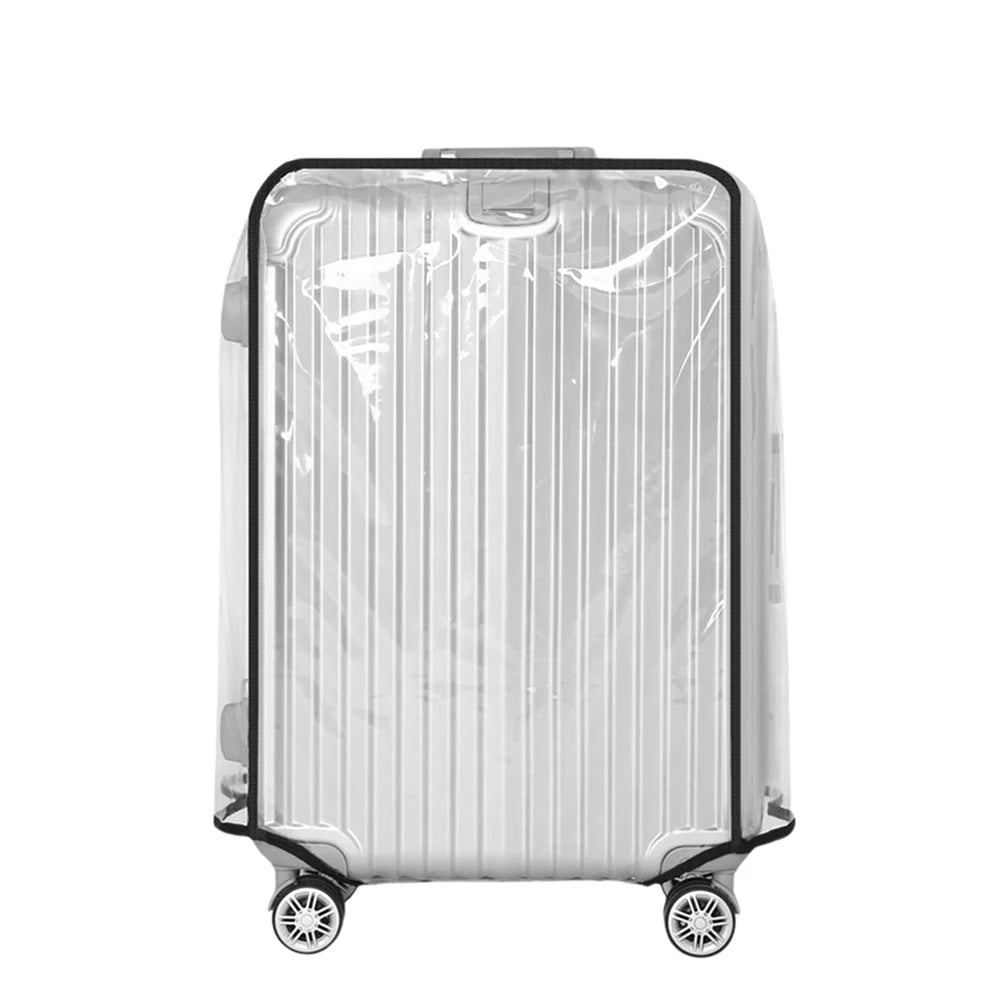 20-30inch Luggage Cover Transparent Luggage Protector Case PVC Trolley Case Cover Waterproof Wheeled Suitcase Travel Accessories