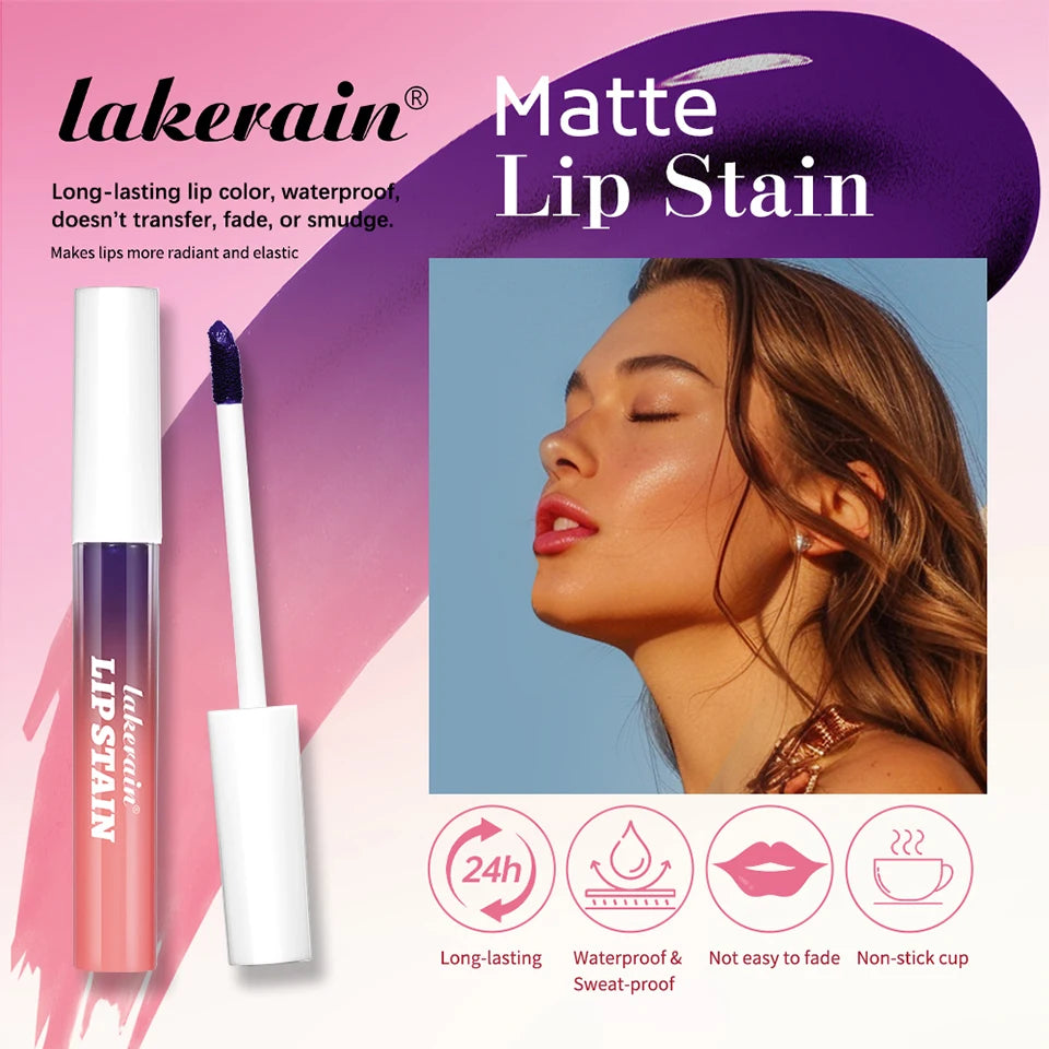 3 Colors Waterproof Peel-off Liquid Lipstick Lasting Moisturizer Lip Gloss No Fading Sexy Lip Gloss Tattoo Dyed Lip Cosmetics
