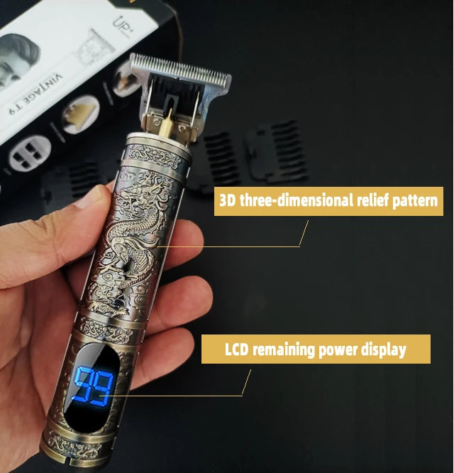 Hair Clipper Mower Professional  Barber Trimmer for Men Shaving Electric Shaver Hair Cutter Beard Clipper T9 Cutting Machine