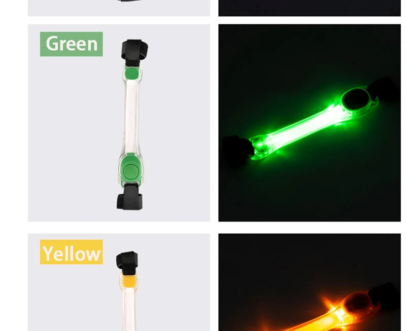 Luminous Strap For Dog Collar Harness Leash Led Light Night Safety Anti-Lost/Avoid Car Accident Glowing Collar For Dogs