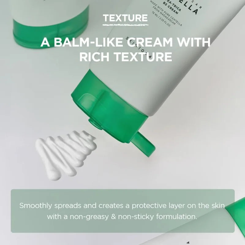 Korean Centella Tea-Trica BHA Foam Cleanser Purifying Toner Face Ampoule Serum and B5 Cream Relief Skincare Beauty Products Set