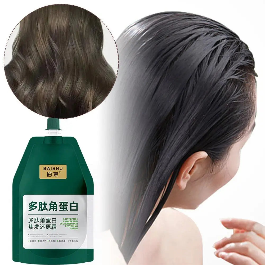 2024 Keratin Hair Cream Polypeptide Keratin Hydrating Smoothing Hair Damage Repair Cream For Smoothing Hair Repair Cream