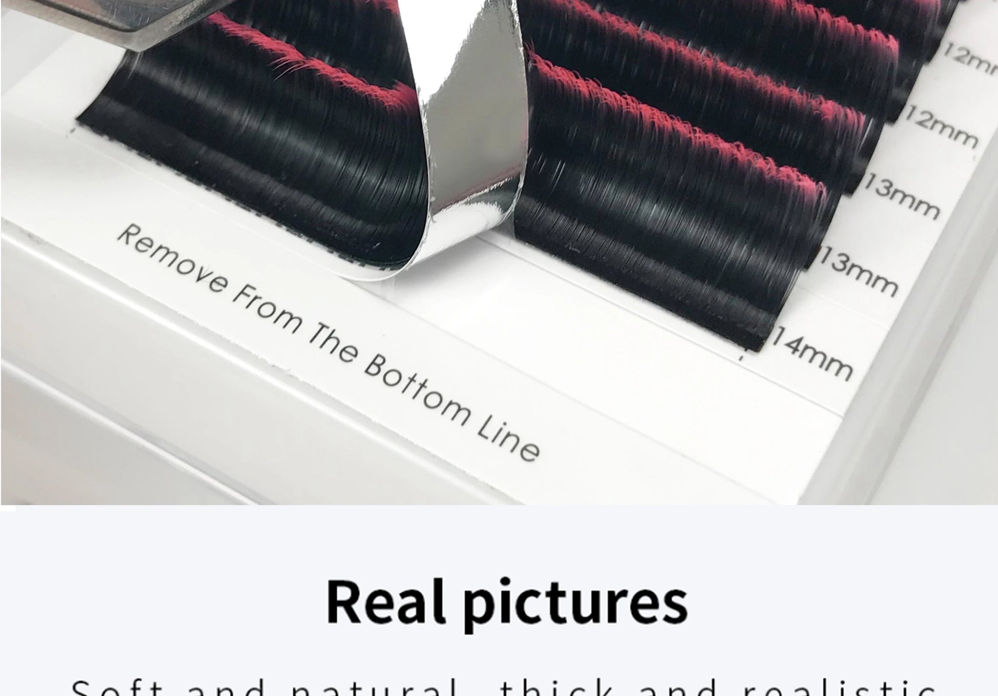 Dark Brown Easy fan Eyelash Extension Mix Mink Individual Ombre Eyelash Lashes High Quality Colorful Blooming Lashes Extension