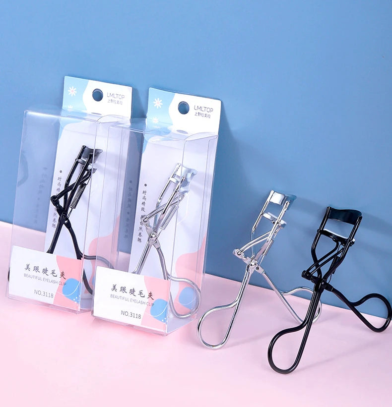 New Black Women Eyelash Curler Mini Details Part of Eye Lash Curling Applicator Natural Curly Cosmetic Clip Make Up Beauty Tools