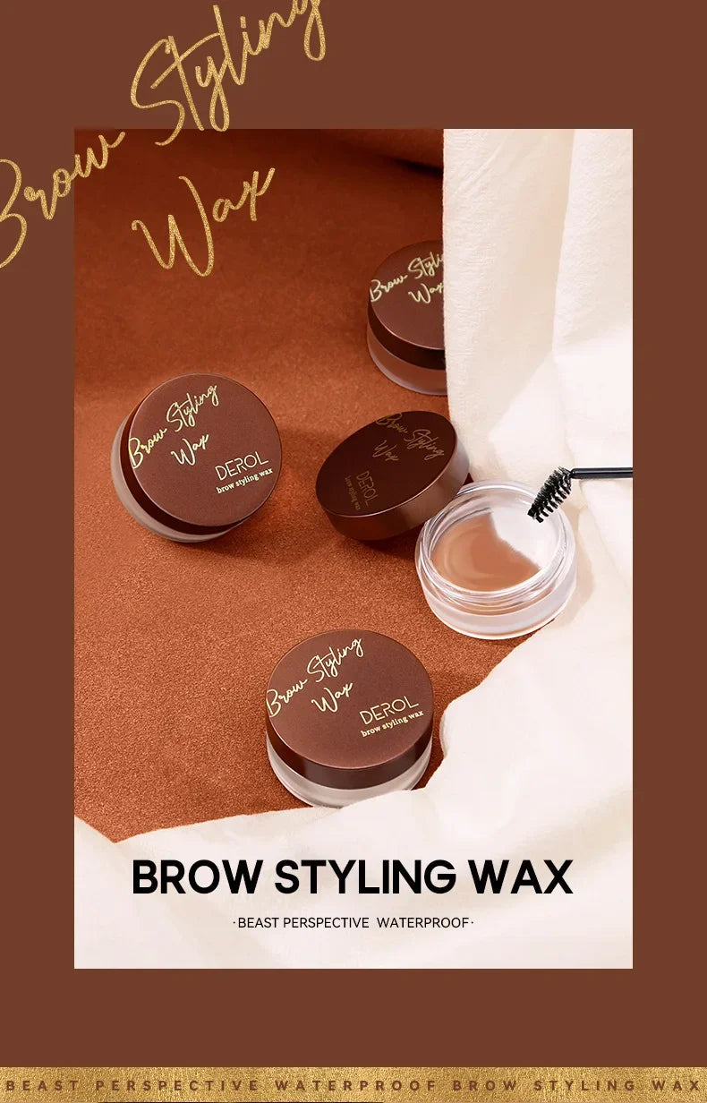 1pcs 3D Eyebrow Styling Cream Makeup Long Lasting Natural Quick-drying Wild Brow Pomade Setting Gel Wax Eyebrow Cosmetics