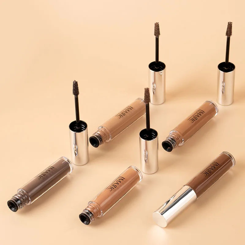IMAGIC 6colors Durable Waterproof Eyebrow Dyeing Cream Eyebrow Shadow Makeup Beauty Tool Eyebrow Gel Enhancer Eyebrows