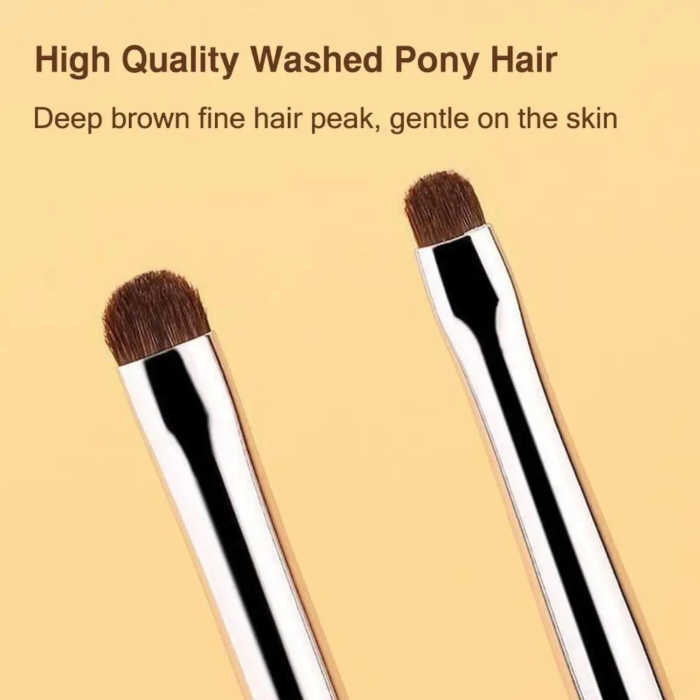 Plastic Handle Eye Makeup Brush Soft Hairs Professional Eyeshadow Brush