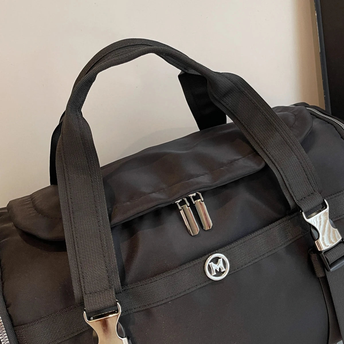 New Travel Bag, Large Capacity, Shoulder Hand Luggage Bag, Travel Storage Bag, Business Trip Boarding Bag, Sports Fitness Bag