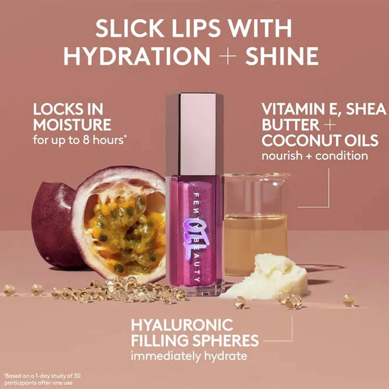 Fenty Beauty Gloss Bomb Lip Glaze Multi-color Moisten Shine Glitter Lip Plumper Makeup Beginner Liquid Lipstick Makeup Cosmetics