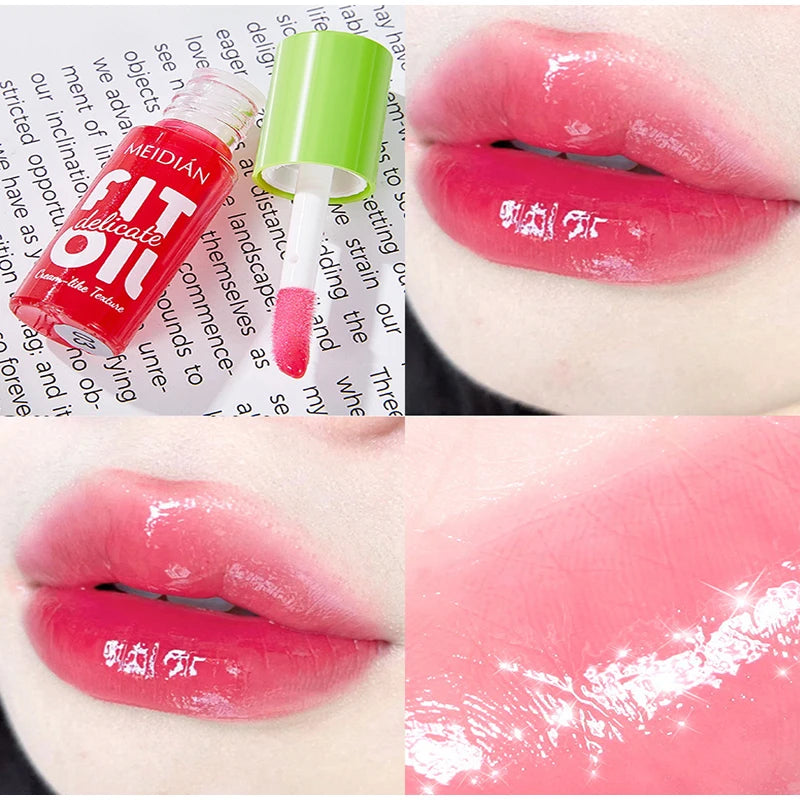 Lip Gloss Kit (6 Colors),Mirror Finish Water Shine Lipstick Set,Long-Lasting Moisturizing Lightweight Lipgloss,Non-sticky Makeup