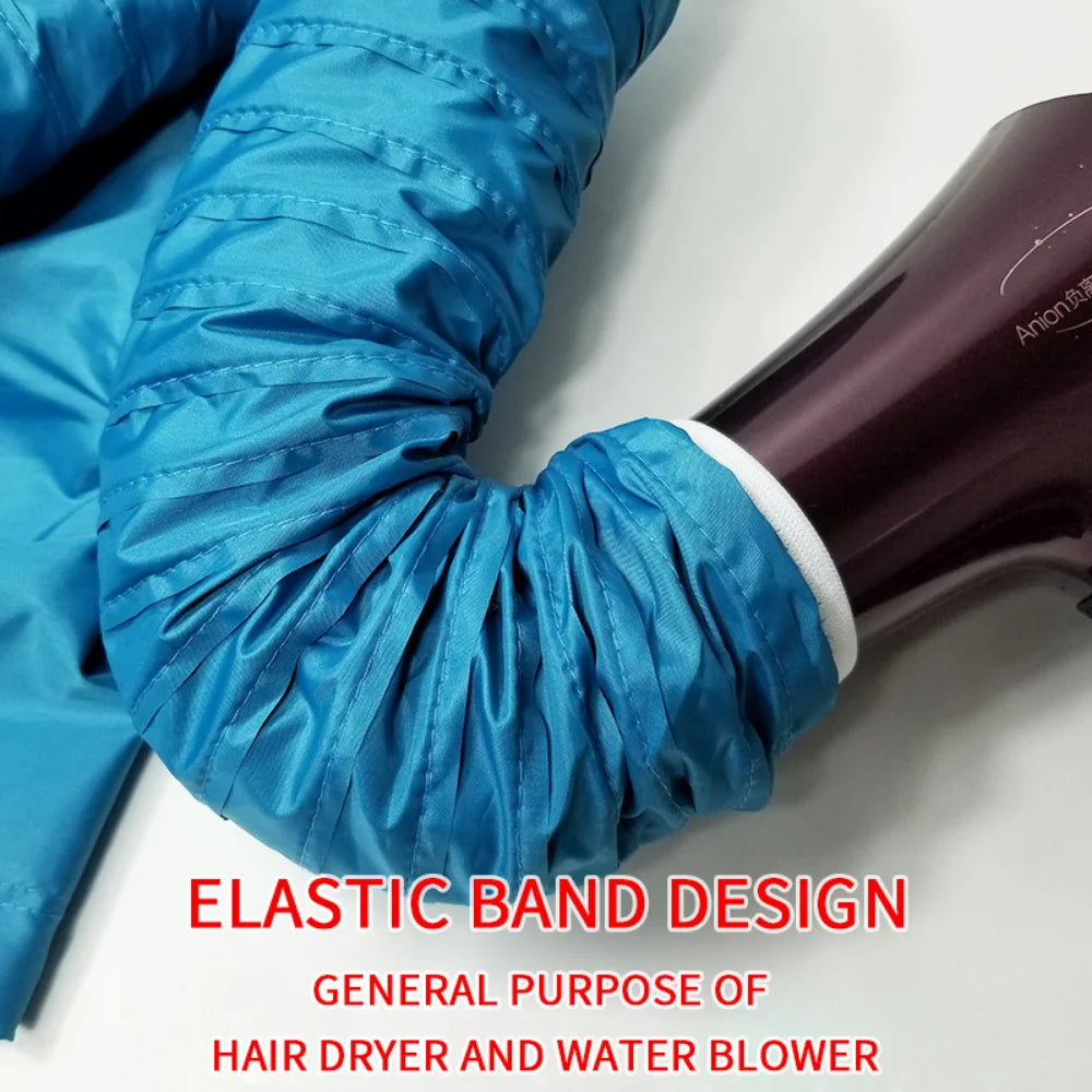 Pet Dogs Hair Blow Dryer Portable Foldable Fast Drying Bags Grooming Bag Household Pet Hair Drying Bag Efficient Dry Tool Kit