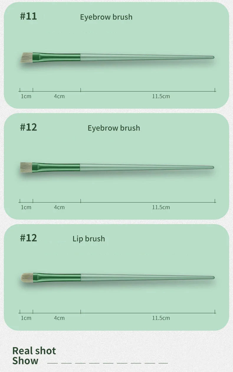 13 Makeup Brushes Complete Set Professional Makeup Tools for Beginners Comes with a storage bag