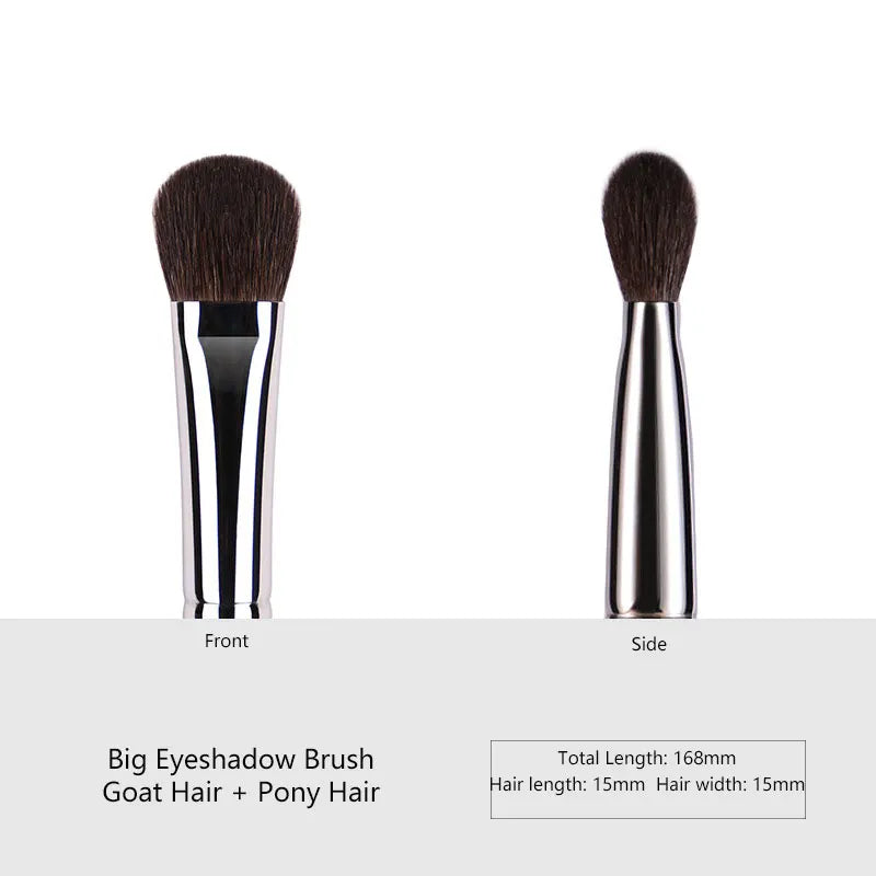 1pc High end Animal Hair Detail Eyeshadow Makeup brushes Highlight Make up brushes Eye Shadow Conceal Ebony Handle pencil beauty