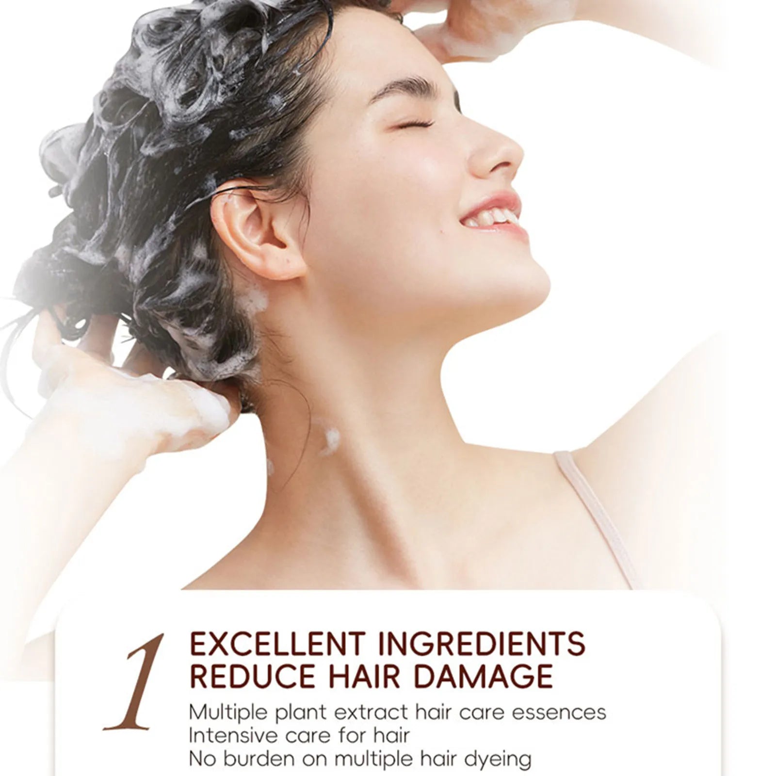 Hair Shampoo For Women Hair Color Shampoo Hair For Men Coverage - Herbal Ingredients 500ml
