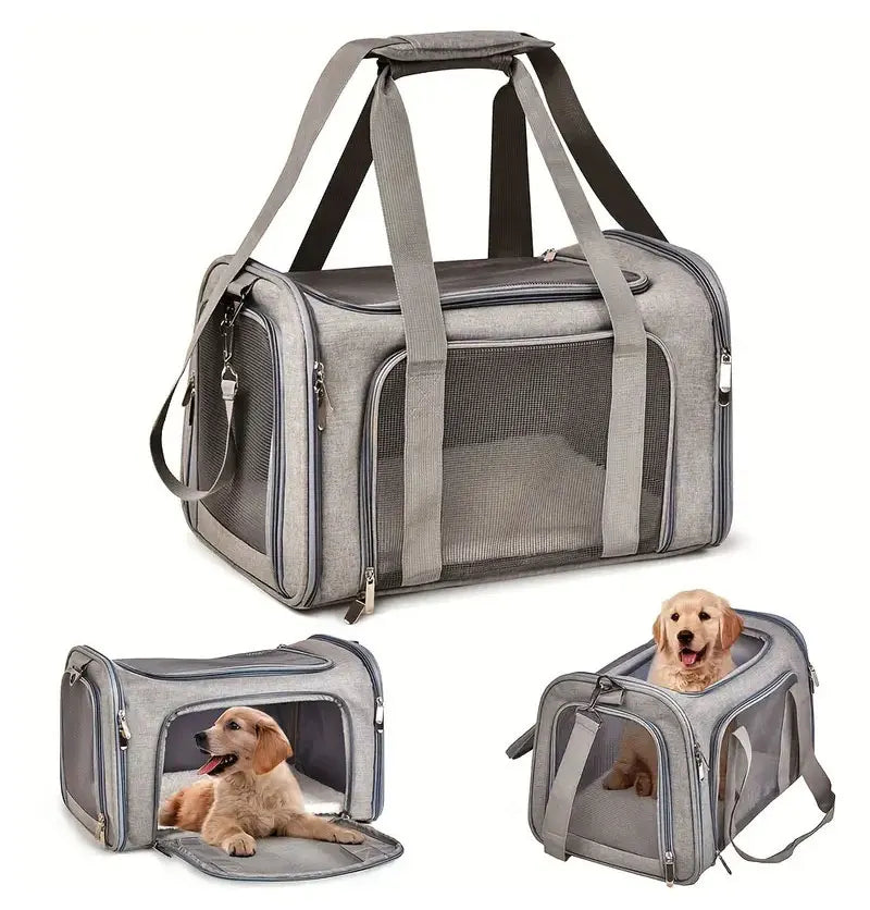 Dog Cat Carrier Bag Pet Puppy Travel Bags Breathable Mesh Small Dog Cat Dogs Outdoor Tent Carrier Outgoing Pets Bag Handbag