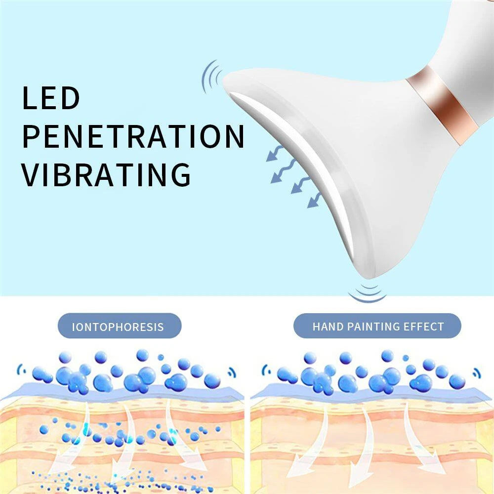 3 In1 Facial Machine All-Round Face Massager Neck Face Eye Lifting Massage Microcurrent Skin Rejuvenation Anti Wrinkle Skin Care