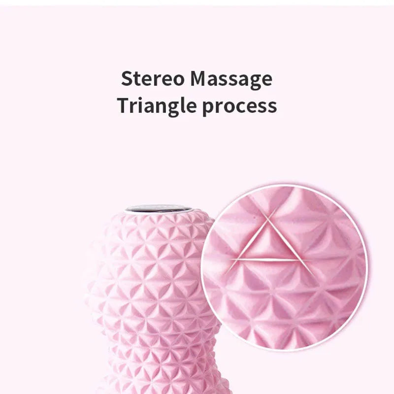 Peanut Massage Ball Double Lacrosse Foot Massage Roller Deep Tissue Muscle Massage Myofascial Release Back Neck Massage Tool