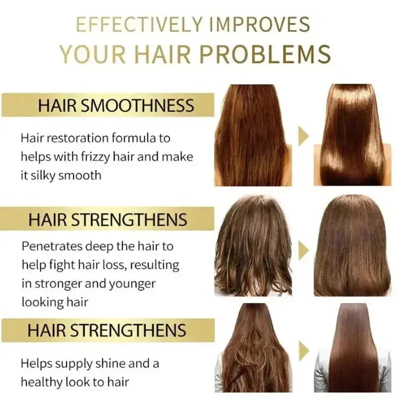 Collagen Keratin Hair Care Mask Treatment Dry Damaged Hair Revitalize Hair Straighten Soft Smooth Moisturize Care Products