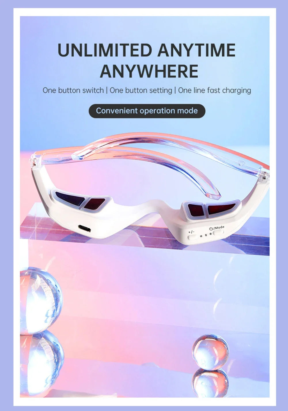 Anti-Aging Eye Massager Eyes Fatigue Relief Relaxation Relieve EMS Eye Massage Dark Circles Eye Bag Removal EyeCare Beauty Tools