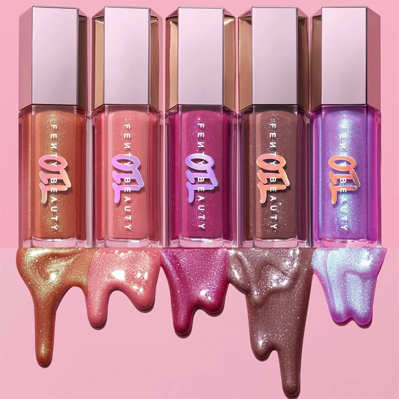 Fenty Beauty Gloss Bomb Lip Glaze Multi-color Moisten Shine Glitter Lip Plumper Makeup Beginner Liquid Lipstick Makeup Cosmetics