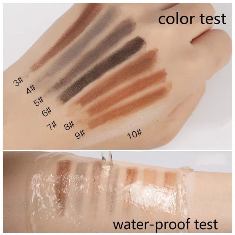 Hard Core Pull Line Fog Eyebrow Pencil Permanent Makeup White Eyeliner Waterproof Natural Long-lasting For Makeup Artists