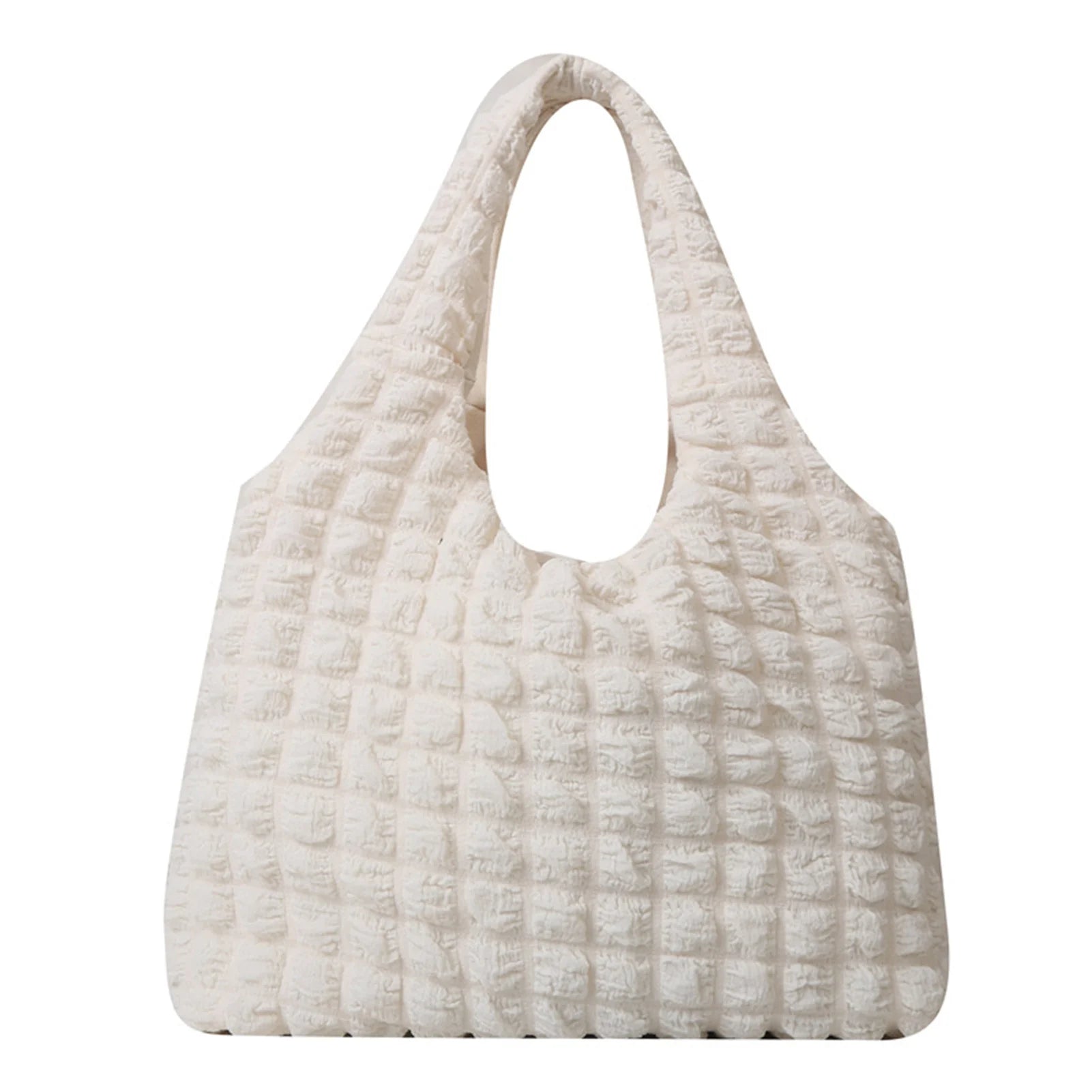 Elegant Handbag Pleated Cloud Bag Female Candy Color Large Capacity Shoulder Bag Handbags Shopping Girls Pouch Tote Bolsas
