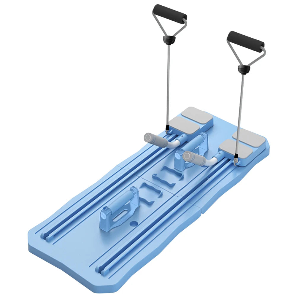 Multifunctional Abdominal Exercise Board Fitness Board Full Body Workout Foldable Push Up Pilates Reformer Set Fitness Equipment
