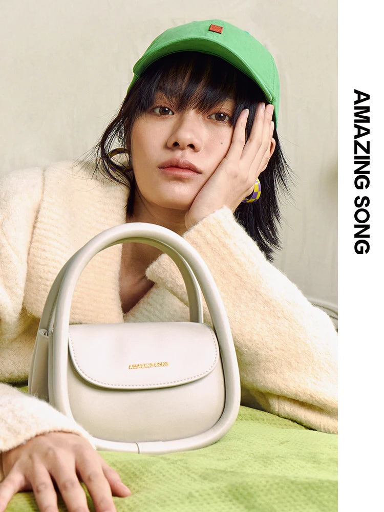 Amazing Song Soft Bag Medium Size Soft Bag Family Lipstick Bag Messenger leather cute bag