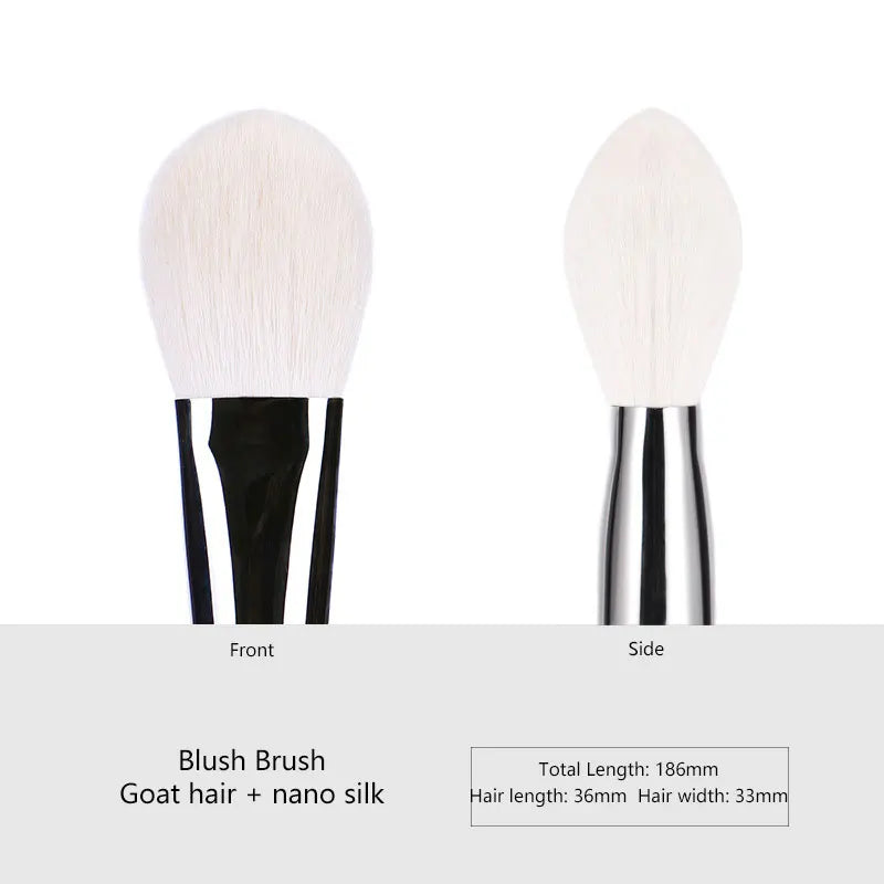 1pc High end Animal Hair Detail Eyeshadow Makeup brushes Highlight Make up brushes Eye Shadow Conceal Ebony Handle pencil beauty