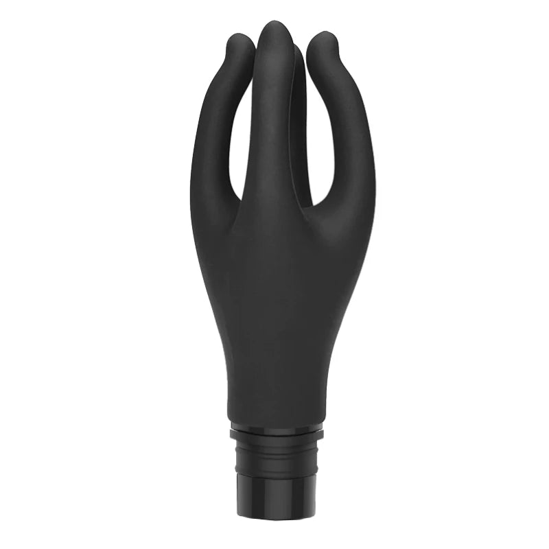 1 Pc Claw shape Silicone Fascia Gun Massage Head With 3 Sizes Of Connectors, 12-13mm/15-16mm/18-19mm,  Full Body Muscle Massage