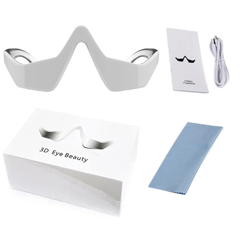 Anti-Aging Eye Massager Eyes Fatigue Relief Relaxation Relieve EMS Eye Massage Dark Circles Eye Bag Removal EyeCare Beauty Tools