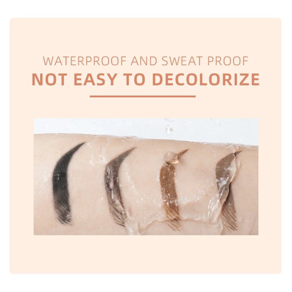 Matte Eyeliner Eyebrow Cream Gel Waterproof Long Lasting Contouring Brown Black Brow Cream Wild Eyebrows Cream Concealer