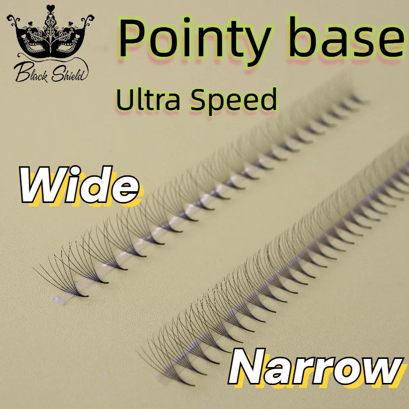 Narrow  1000 Fans False Eyelash  Korean Beauty Makeup Tools Ultra Speed  Lash Clusters 5D 6D 8D Eyelashes Books