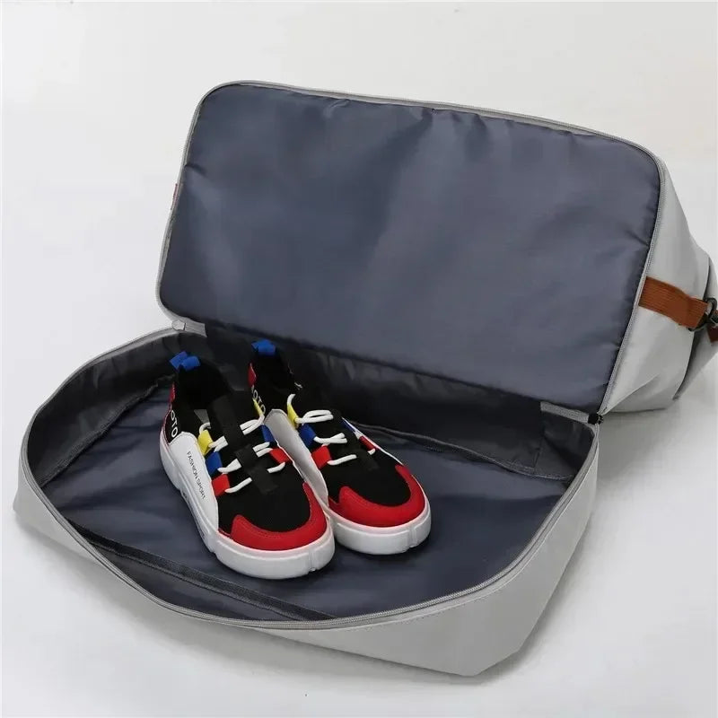 Wet and Dry Separation Sports Yoga Bag Men and Women Travelling Large-capacity Handheld Luggage Bag Travel Bag